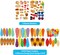 DIY Thanksgiving Turkey Craft Kits 12 PCS Fall Headbands Crowns Hats Party Decoration Supplies for Kids School Holiday Activity